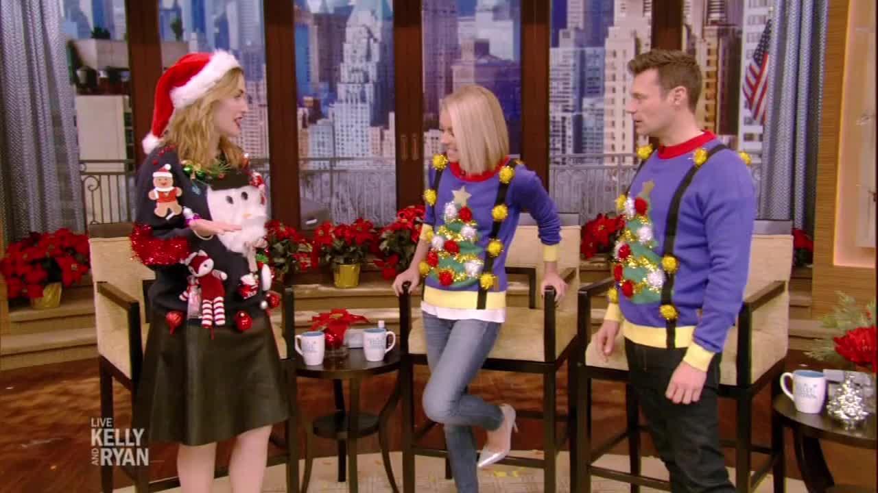 Live with Kelly and Ryan' announces special holiday festivities; annual  'Holiday Sweater Party' returns