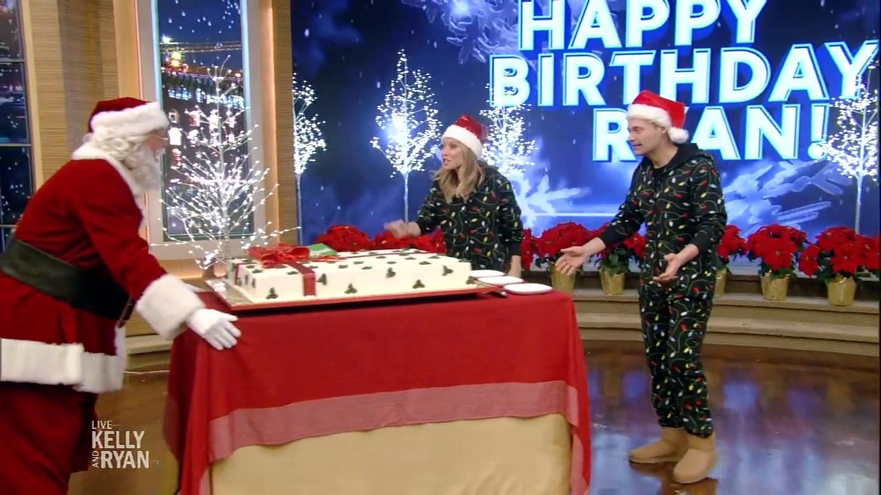 Santa Visits!, Happy Birthday Ryan!!!, By Live with Kelly and Mark