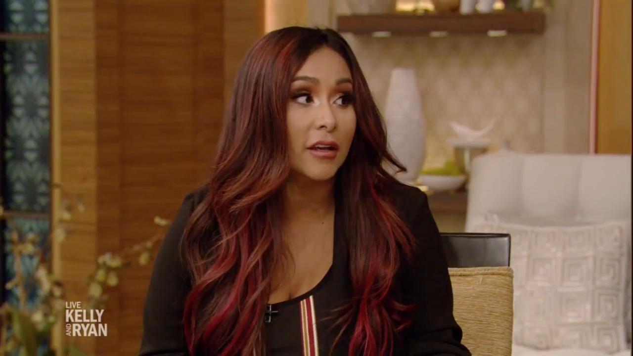 Snooki Found out She Was Pregnant on the New Season of “Jersey Shore” |  LIVE with Kelly and Ryan