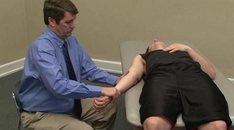 Physical Examination of the Elbow and Forearm: Stability Testing: Valgus Stress Test