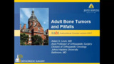 Adult Bone Tumors and Pitfalls