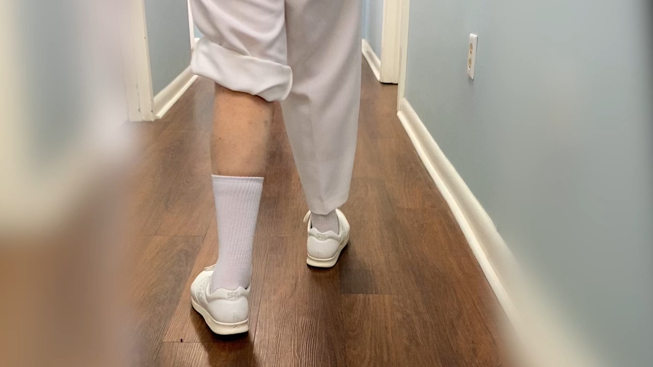 Gait Analysis of Patient Before Placement of Device