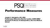 Performance Measures