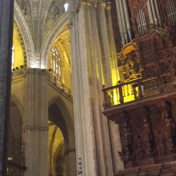 Photo of Cathedral de Sevilla - Seville, SE, ES. The alter is crazy.