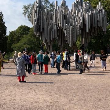 Photo of Sibelius-monumentti - Helsinki, 18, FI.