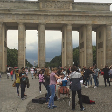 Photo of Brandenburger Tor - Berlin, BE, DE. Classical concert in front of the Brandenburg Gate