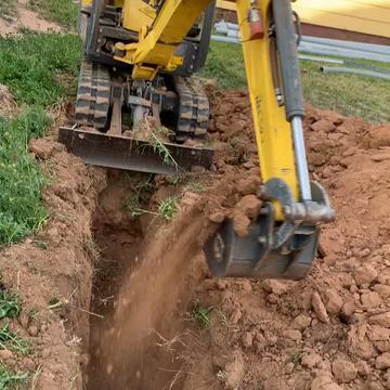 Photo of T&K Electric - Apache Junction, AZ, US. Digging trench