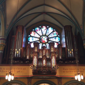 Photo of Cathedral of the Madeleine - Salt Lake City, UT, US. Not creepy.
