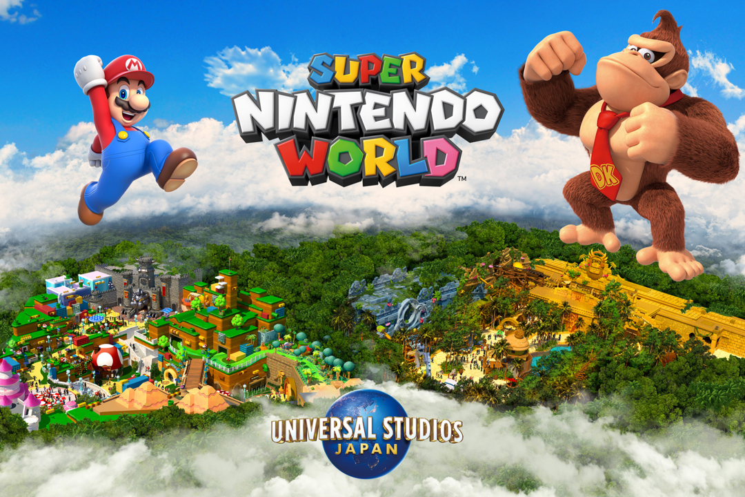 Outlook flaskehals tøjlerne Universal Studios Japan Set to Open World's First Donkey Kong-themed Area  in 2024