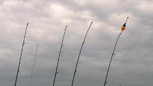 Rollan Dennis Fishing on Lake Texoma