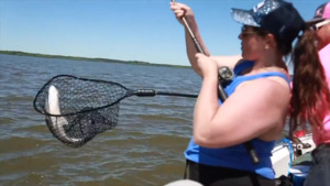 Mojo Striper Guide Services - Buncombe Creek Marina, Lake Texoma/Texoma Girls Fishing Trip