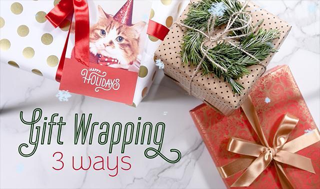 3 Ways To Gift Wrap Like A Pro This Holiday