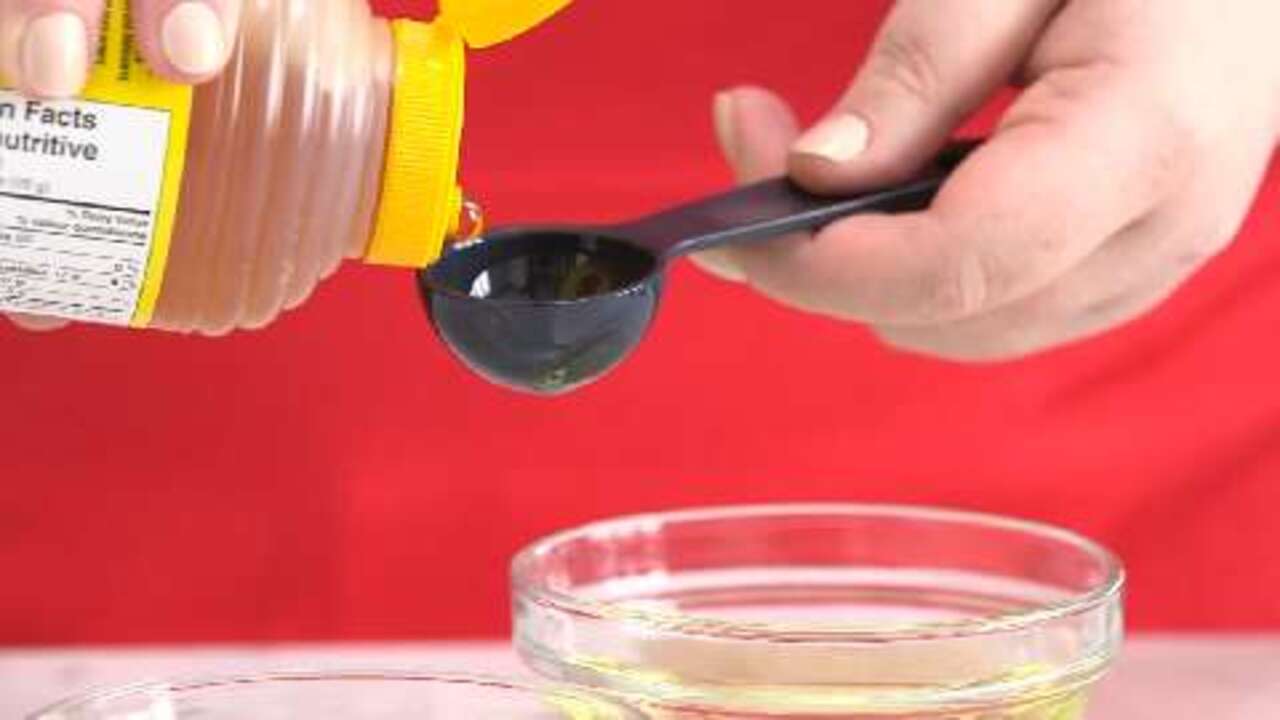 How to measure sticky ingredients
