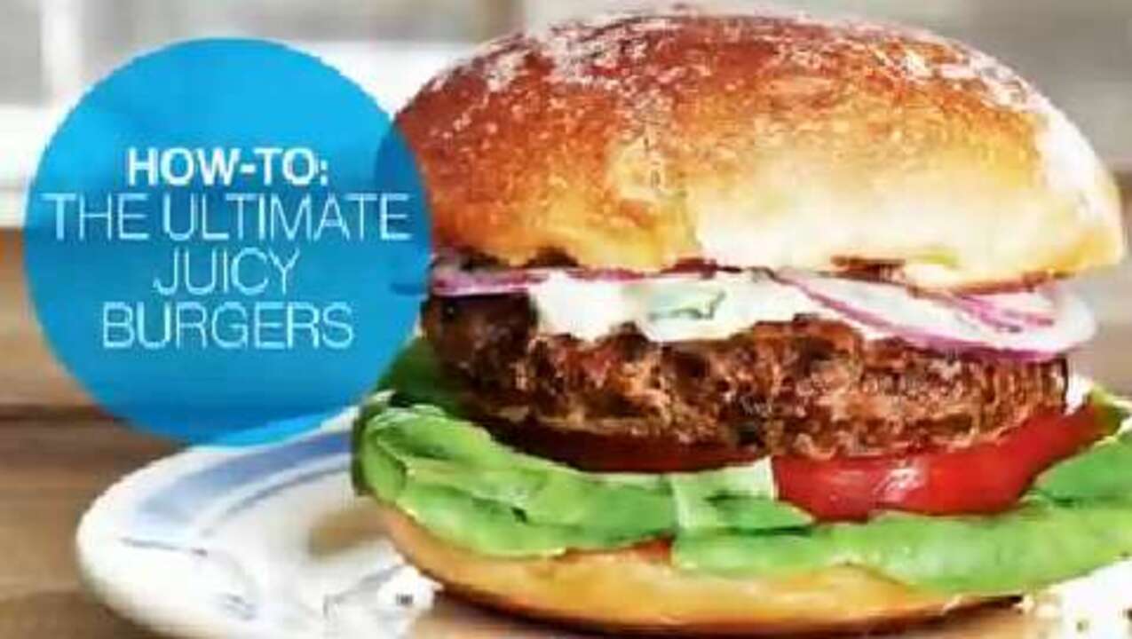 How to make the ulitmate juicy burgers