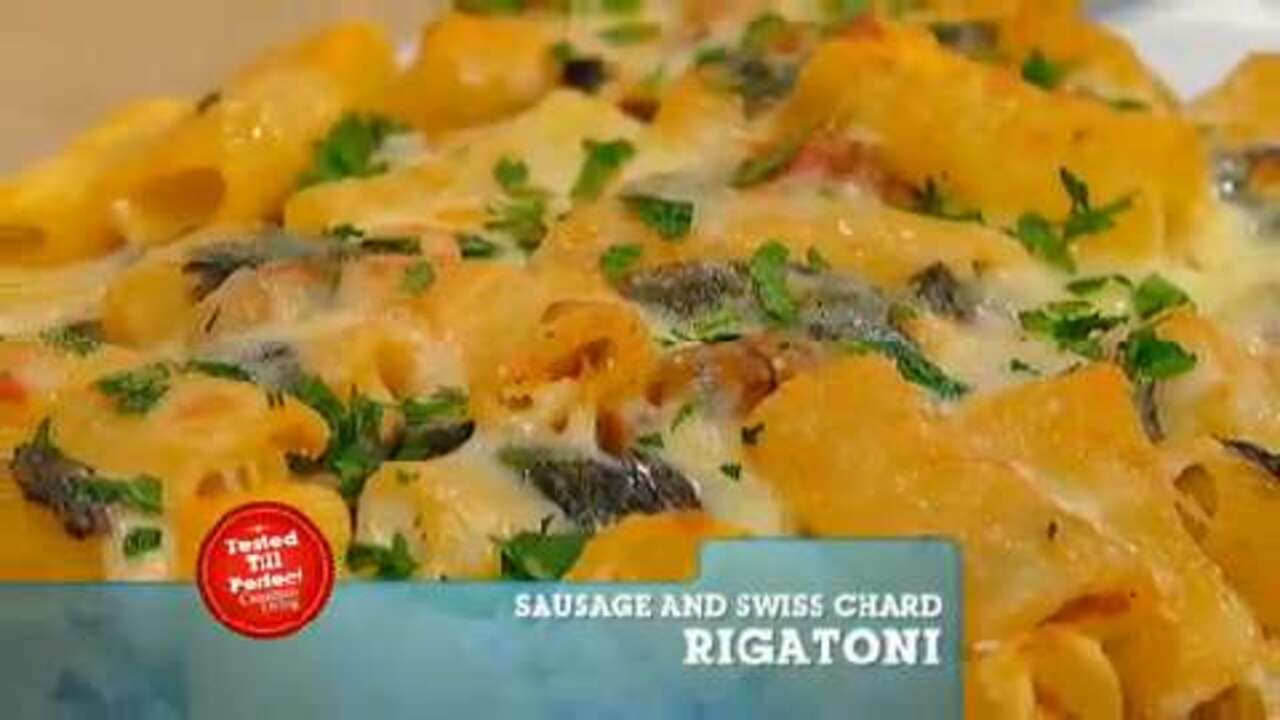 Best Recipes Ever: Sausage and Swiss Chard Rigatoni