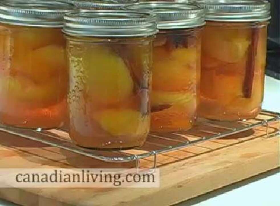 How to make Canned Peaches