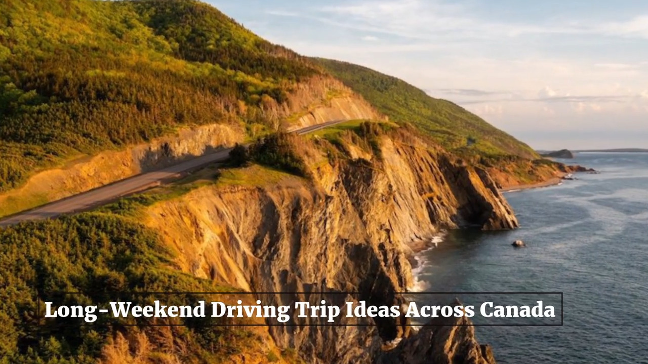 Long Weekend Driving Trip Ideas Across Canada