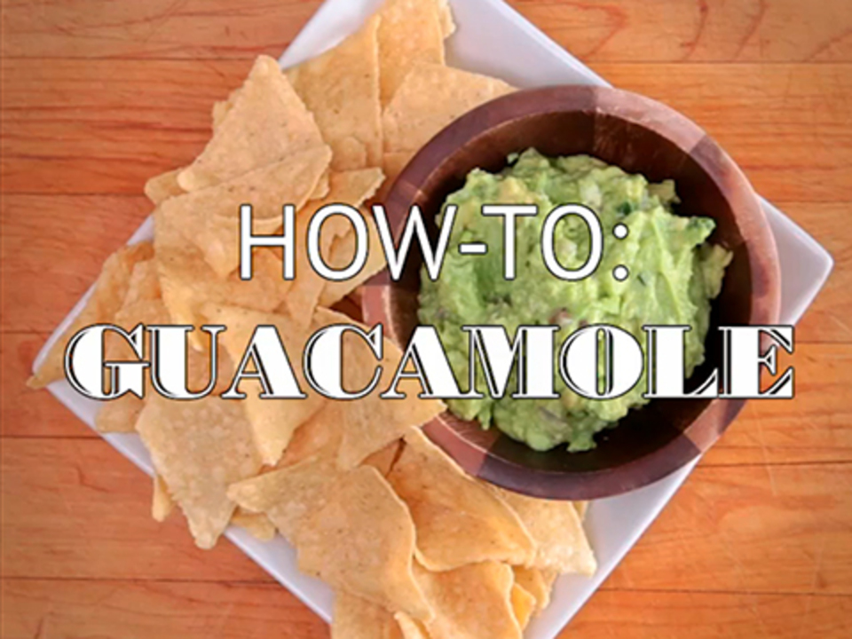 Quick tips: How to make guacamole