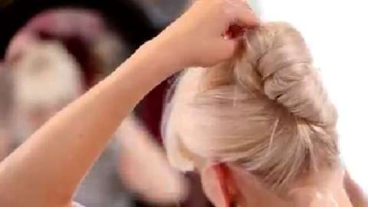 How to do a messy French twist