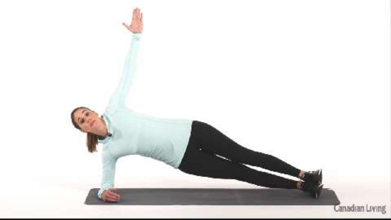 Side plank with hip drop: A dynamic core exercise