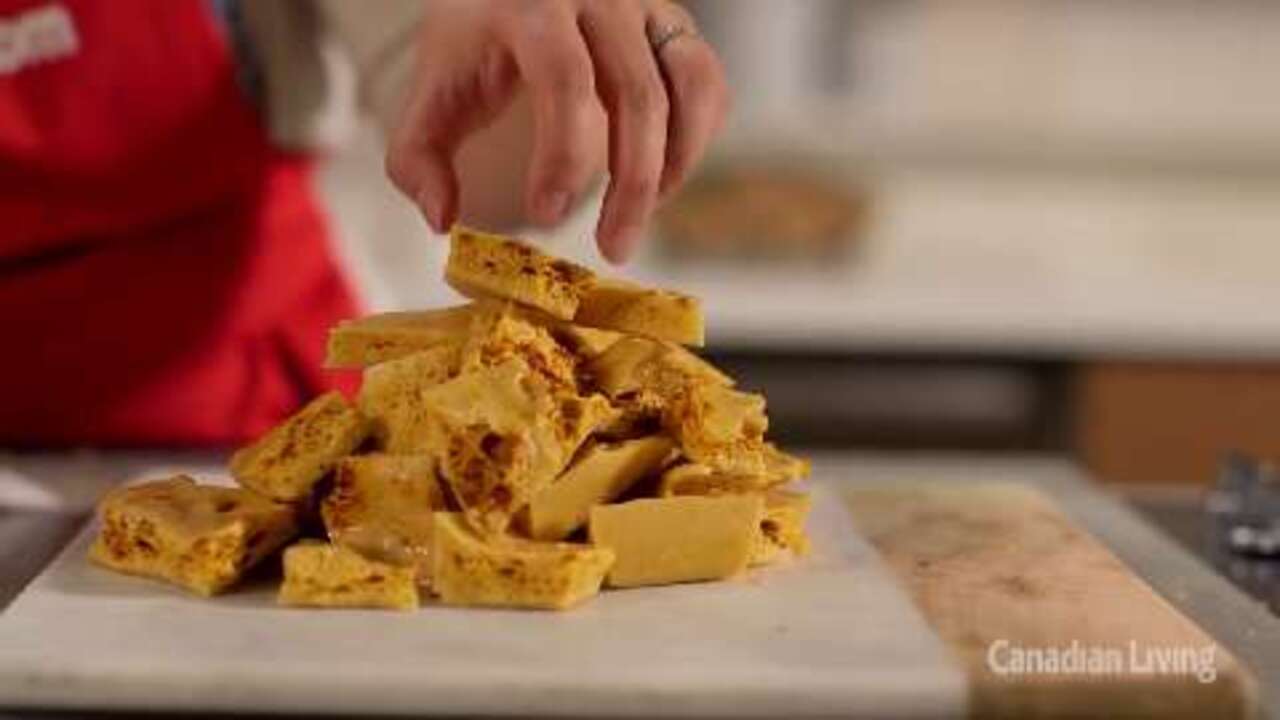 How to make sponge toffee