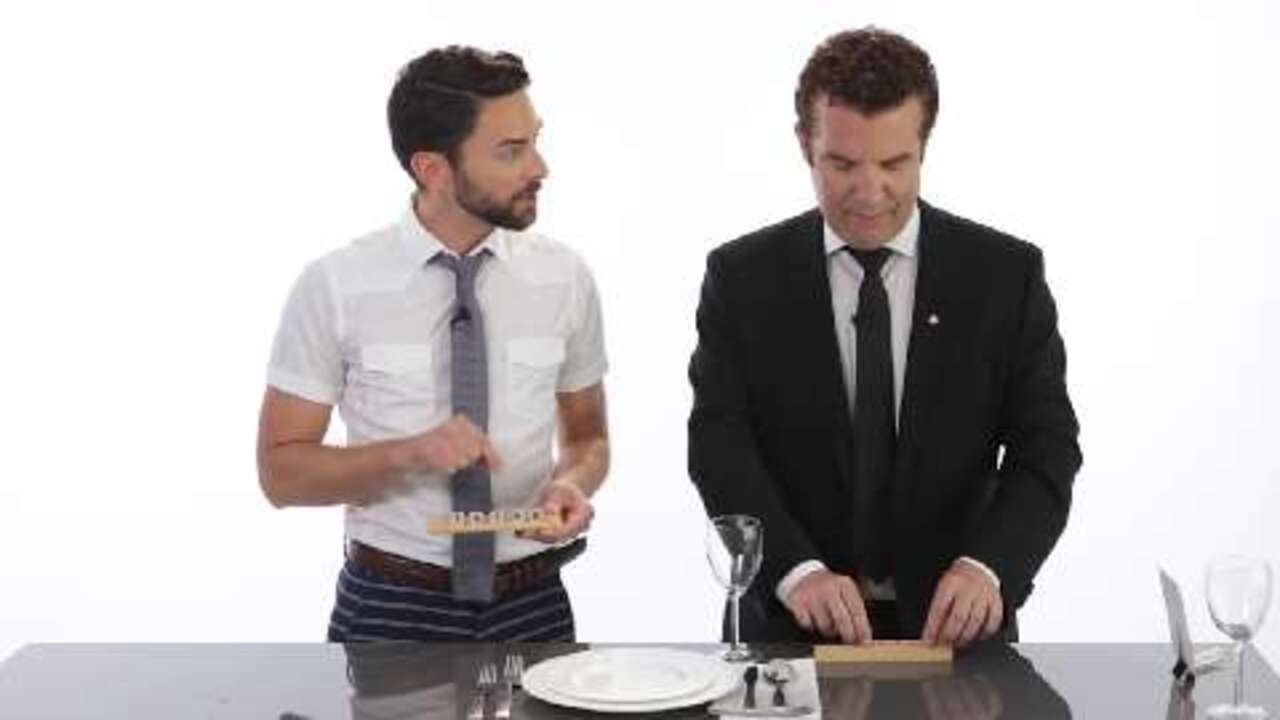 Making party-perfect place cards with Rick Mercer
