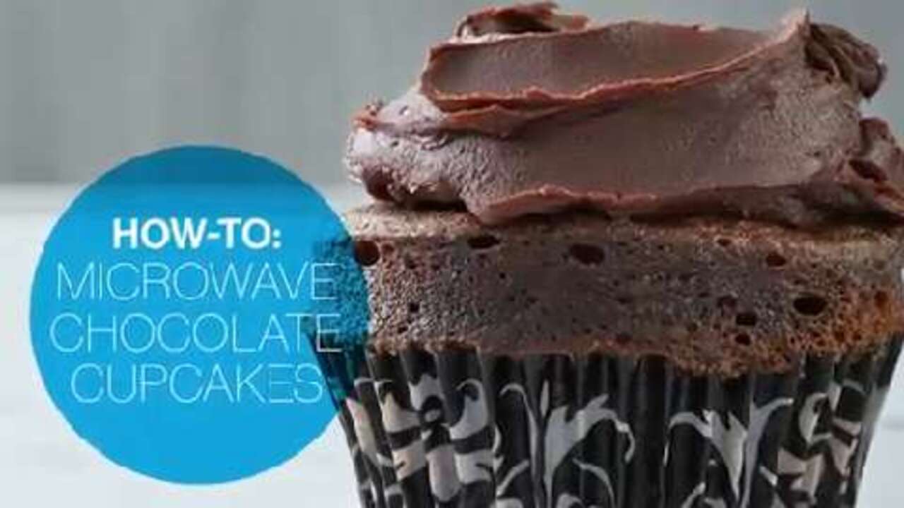 How to make microwave chocolate cupcakes