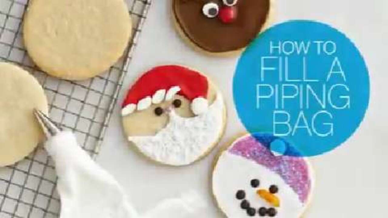 How to fill a piping bag