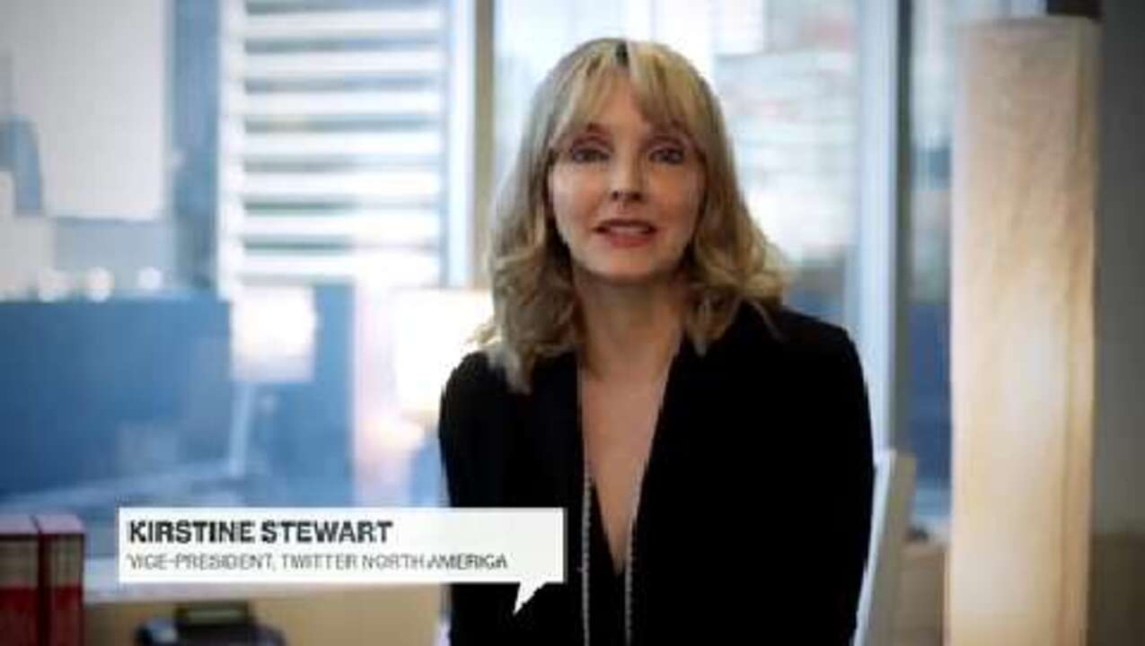 Kirstine Stewart, Twitter VP, answers our questions!
