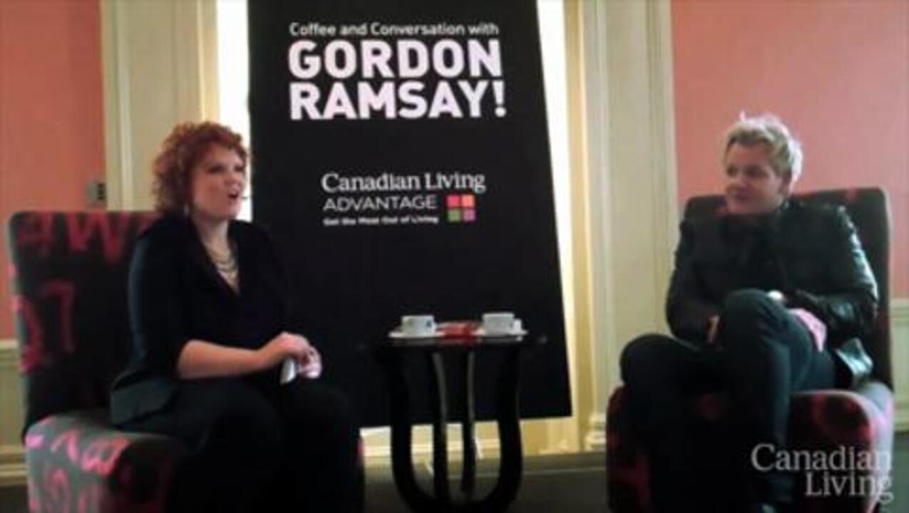 Gordon Ramsay tells us how he cooks for celebrities