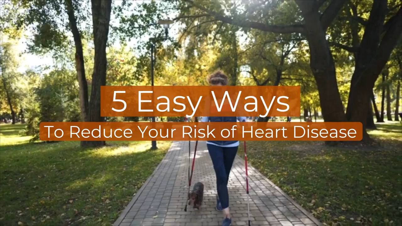 5 ways to reduce risk of heart disease