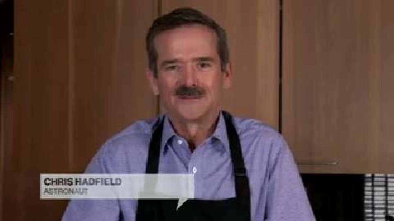 Chris Hadfield wishes Canadian Living a happy anniversary