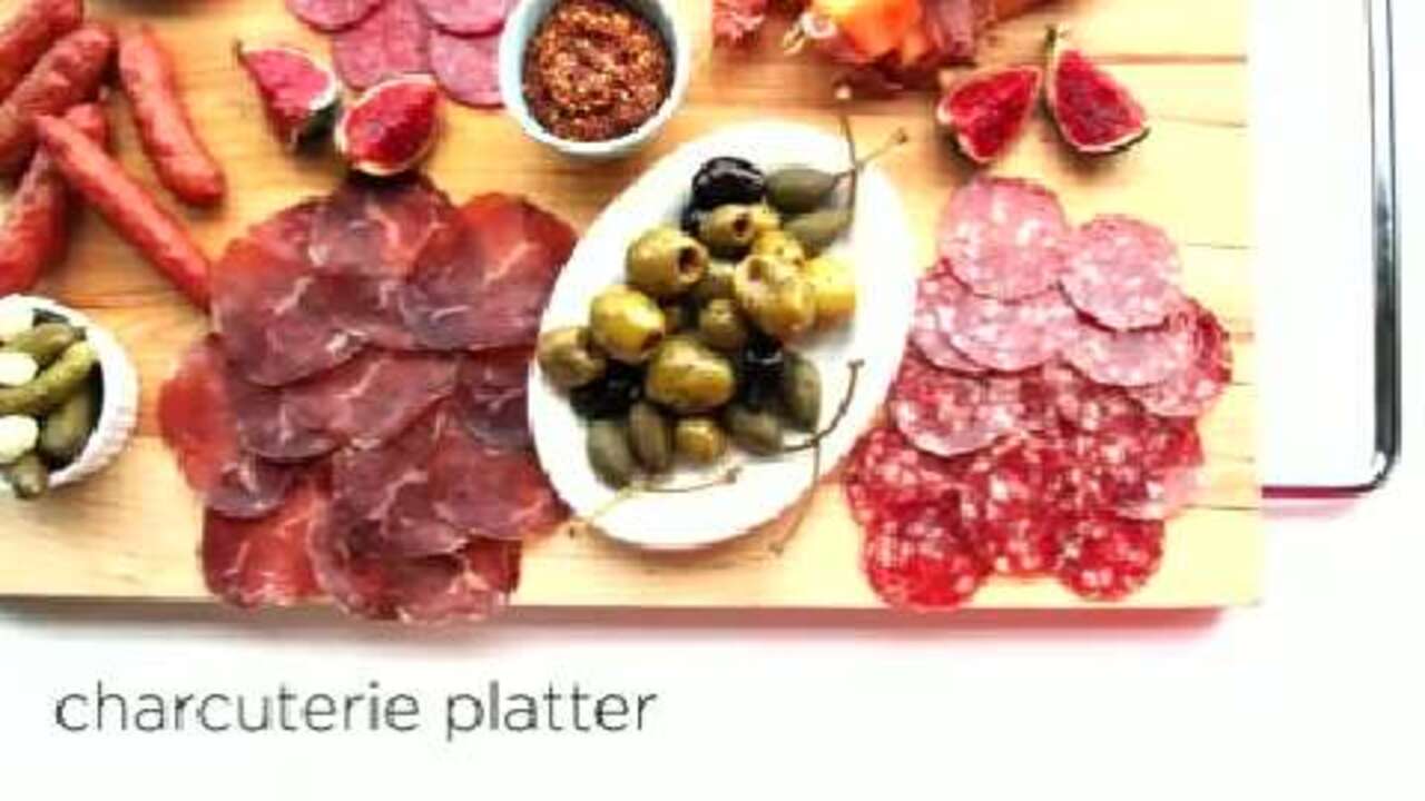 How to make a charcuterie platter