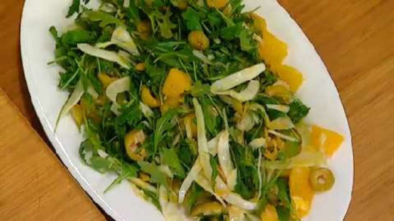 Best Recipes Ever: Fennel and Arugula Salad with Oranges and Olives
