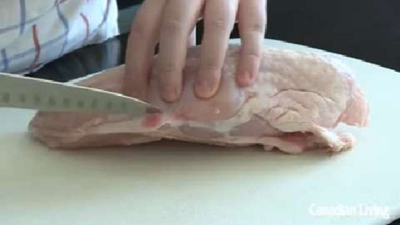 How to debone and butterfly a turkey breast