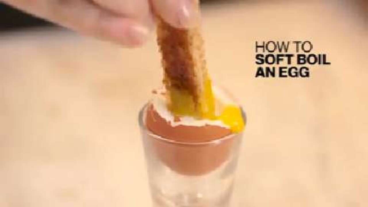 How to soft boil an egg