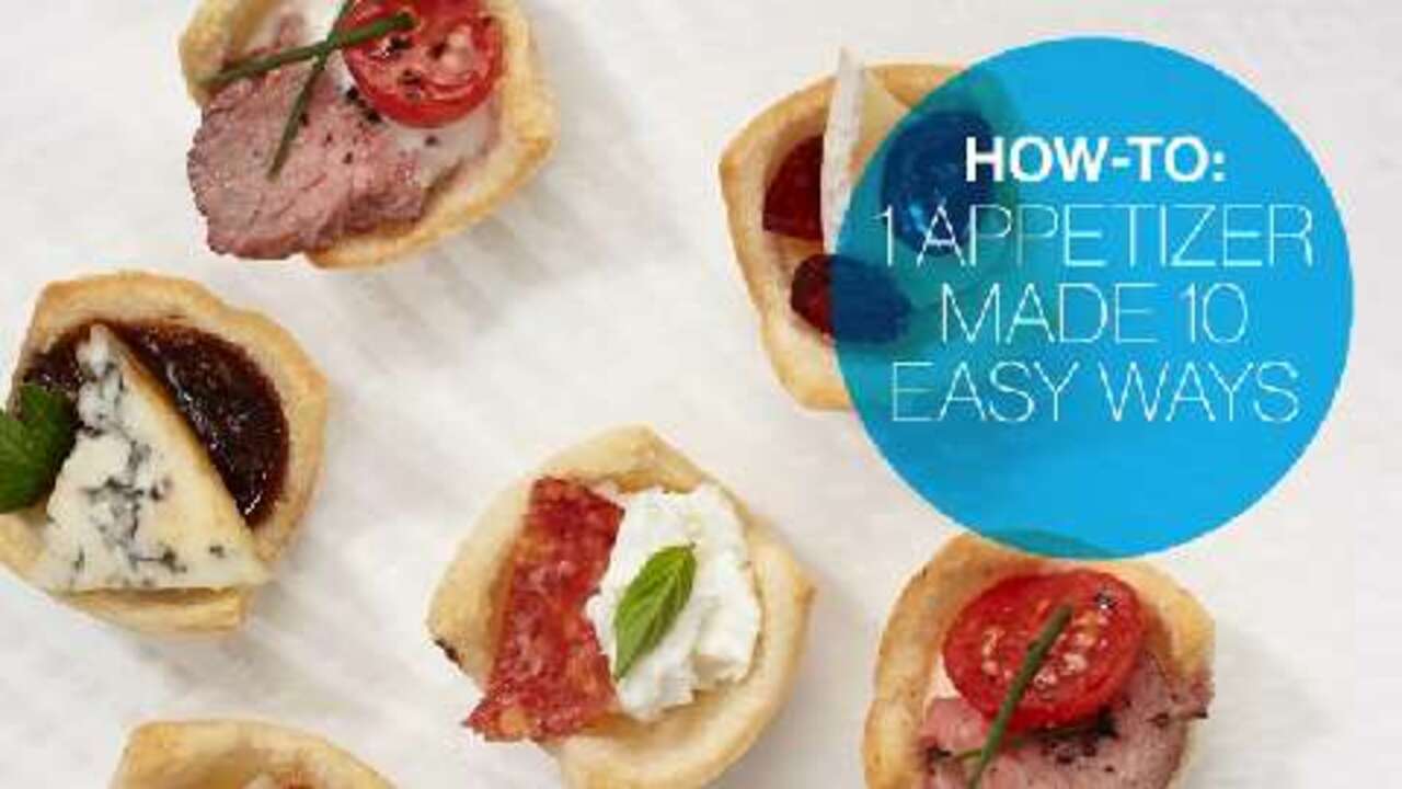1 appetizer made 10 easy ways