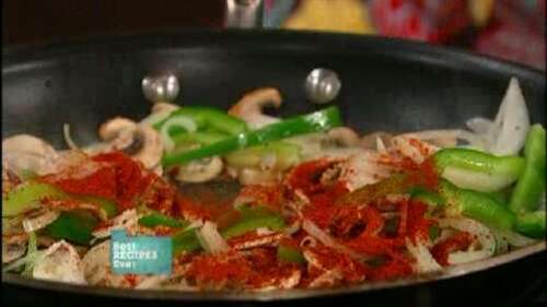 Seasoning with chili powder