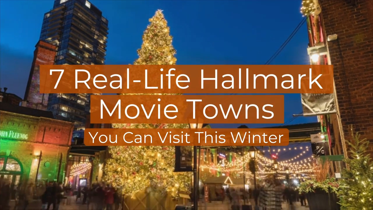 Hallmark towns 2025 to live in