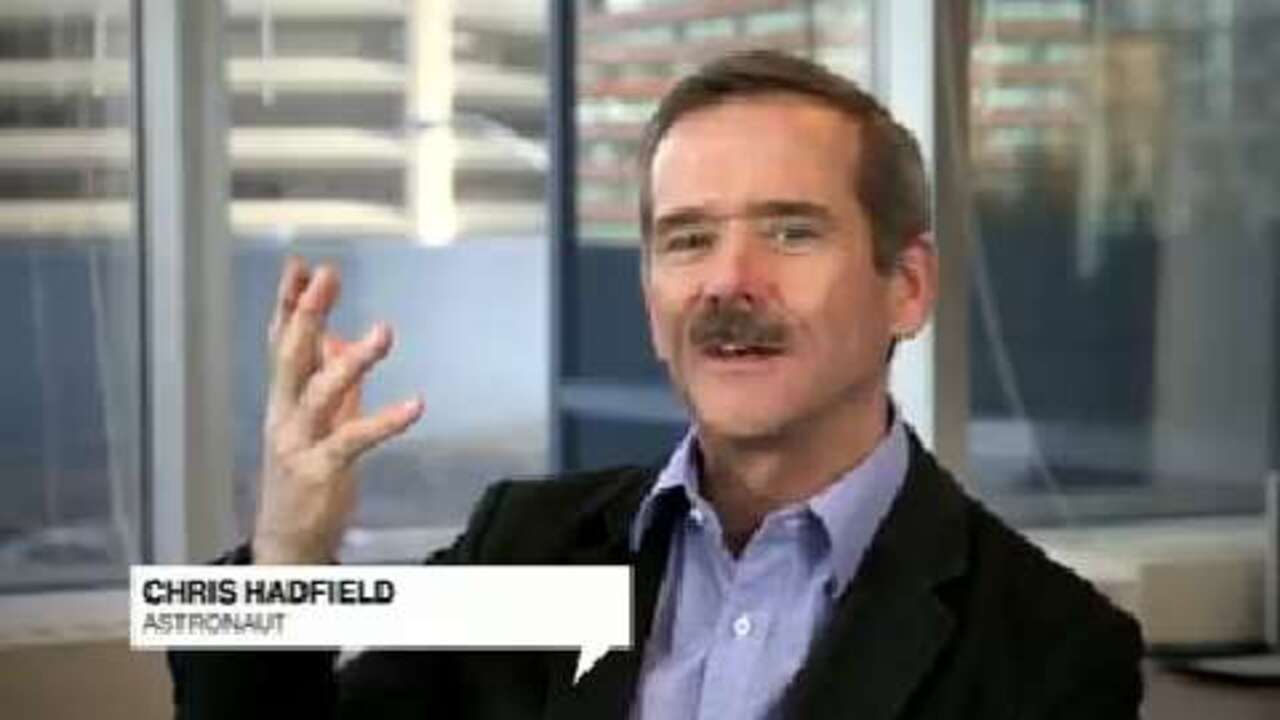 Chris Hadfield: Set a big goal and then set priorities today
