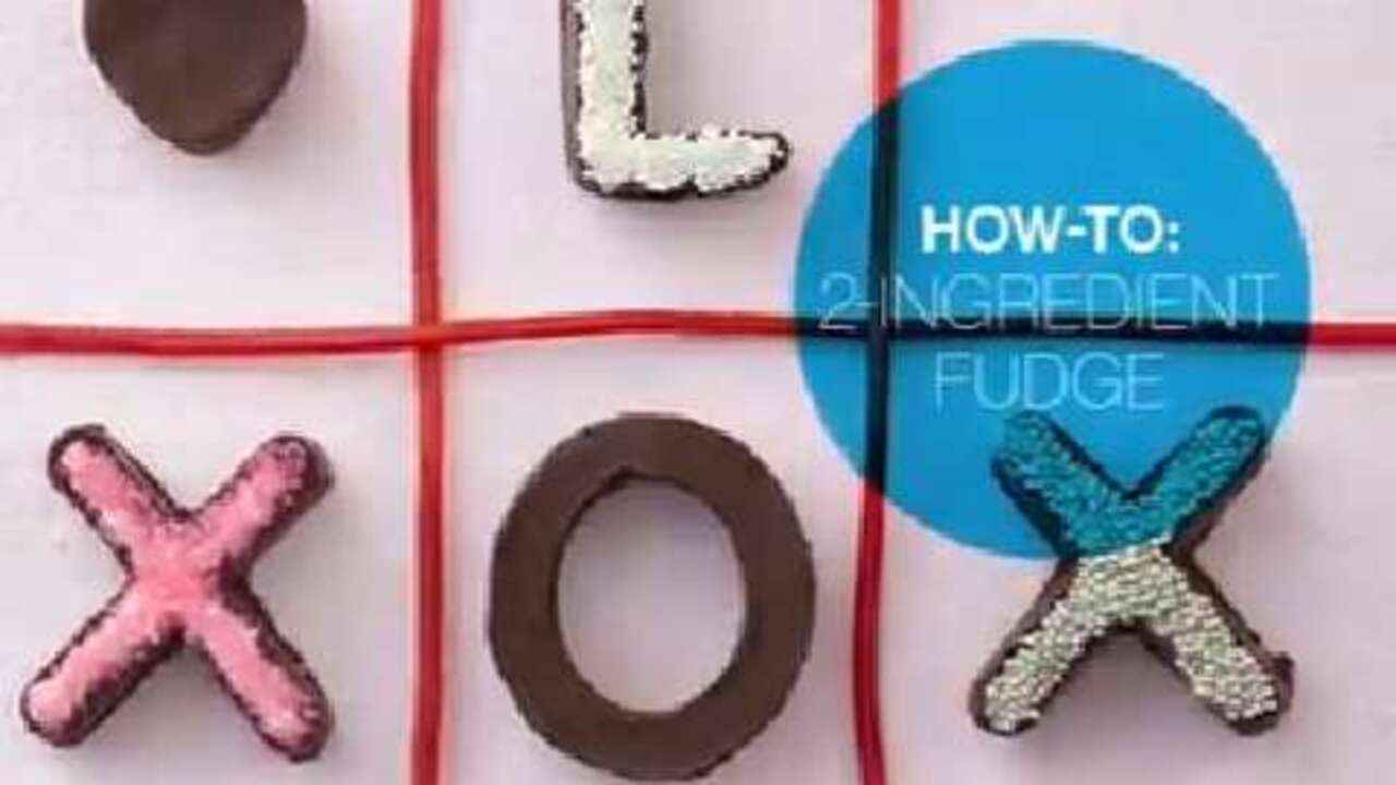How to make Two-Ingredient Fudge