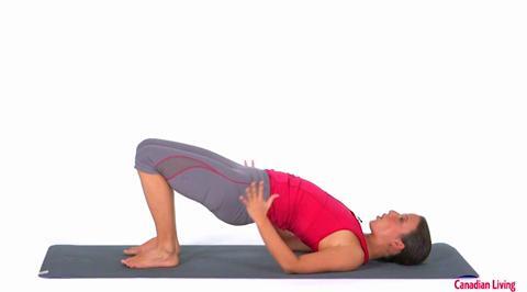 How to do the bridge yoga pose