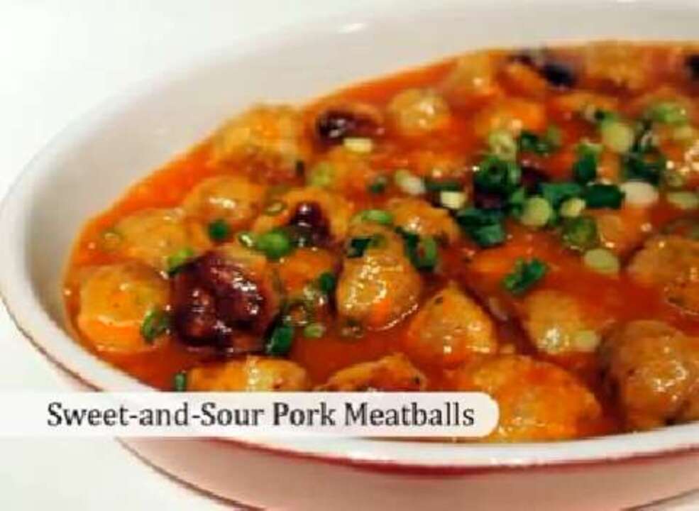 Party recipe: Sweet-and-Sour Pork Meatballs