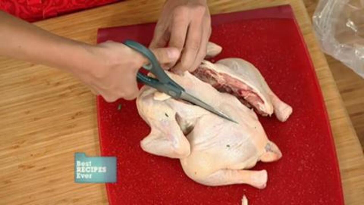 How to flatten and butterfly a chicken