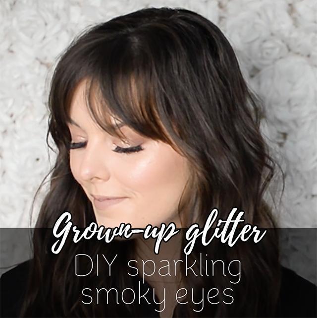 How to get a sparkly smoky eye