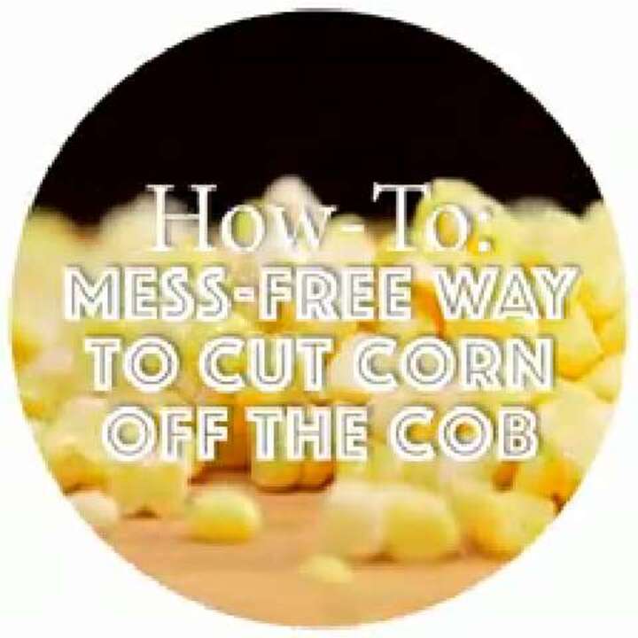 How to cut corn off the cob