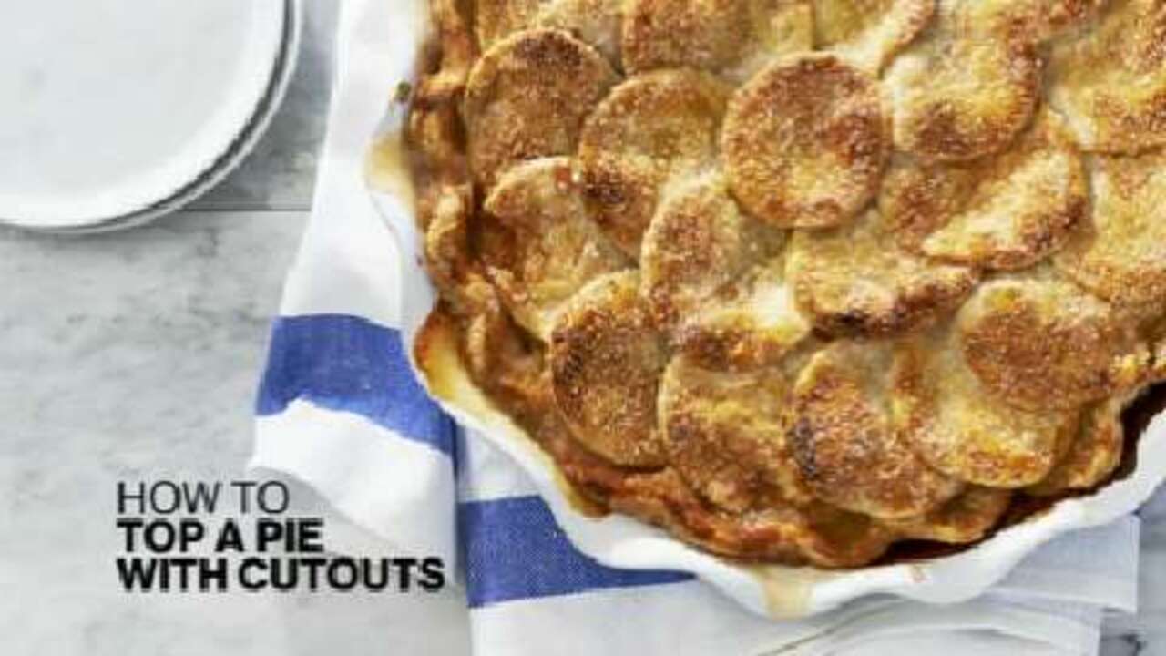 Pie cutouts: How to top your pie with cutouts
