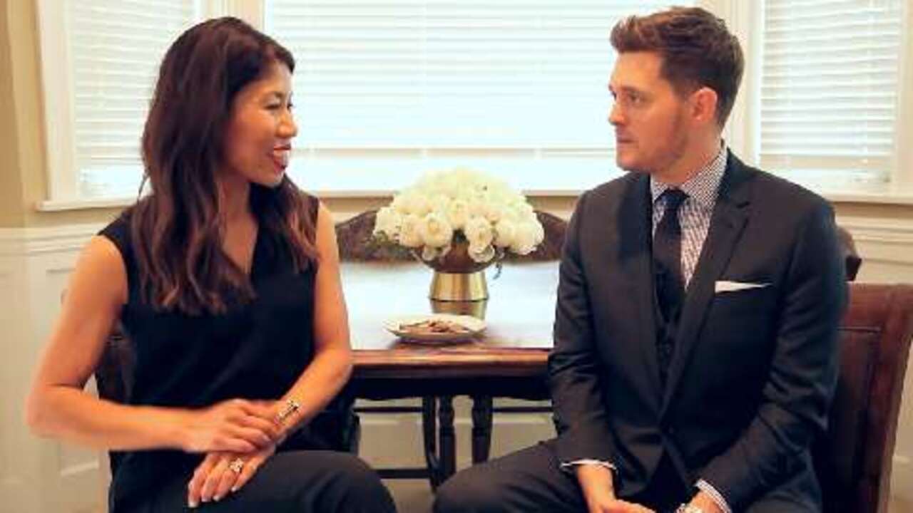 Talking with Michael Buble about the holidays