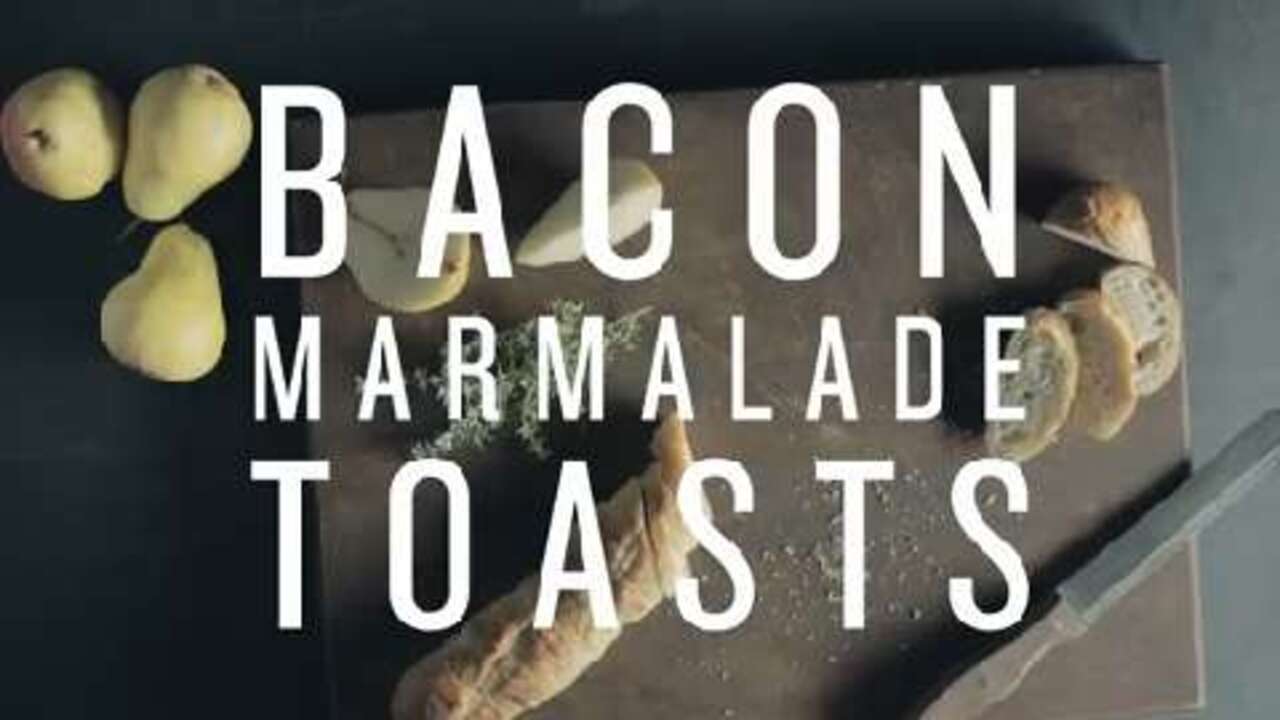 Bacon Marmalade Toasts by PC® BLACK LABEL COLLECTION