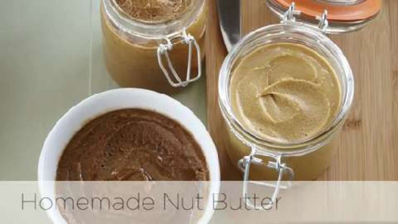 How to make your own nut butters
